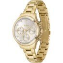 Hera Gold-Tone Stainless Steel Watch with Crystal Accents - 1502628